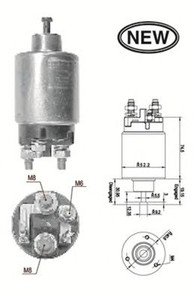 Фото Тягове реле, стартер Magneti Marelli 940113050548