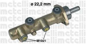 Фото Головний гальмiвний цилiндр Metelli 05-0130