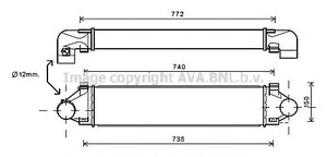 Фото Автозапчасть AVA COOLING SYSTEMS VOA 4173