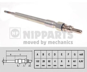 Фото Автозапчасть Nipparts N5710504