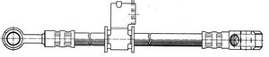 Фото Гальмівний шланг KAVO PARTS 511055