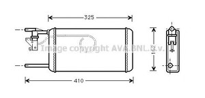 Фото Теплообмінник, отоплення салону PRASCO IV6014
