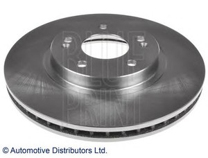 Фото Тормозной диск (сторона установки: передний мост) Blue Print ADG04341