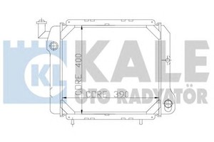 Фото Датчик ABS, передній KALE OTO RADYATOR 167299