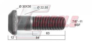 Фото Болт кріплення колеса CASALS 21293