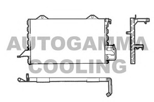 Фото Конденсатор, кондиціонер AUTOGAMMA 101832