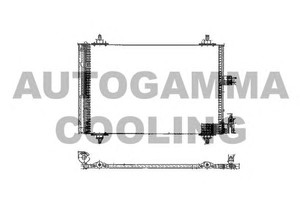 Фото Конденсатор, кондиціонер AUTOGAMMA 102627