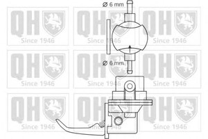 Фото Паливний насос QUINTON HAZELL QFP280