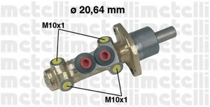 Фото Головний гальмiвний цилiндр Metelli 05-0202