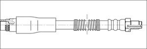 Фото Гальмівний шланг WOKING G1901.86