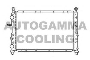 Фото Радіатор, охолодження двигуна AUTOGAMMA 100013