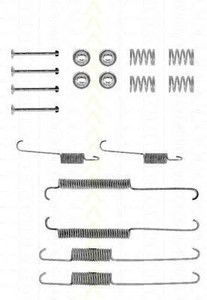 Фото Комплектуючі, гальмівна колодка TRISCAN 8105 102508