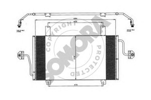 Фото Конденсатор, кондиціонер SOMORA 245560D