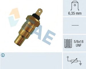 Фото Температурний датчик охолоджувальної рідини FAE 31250