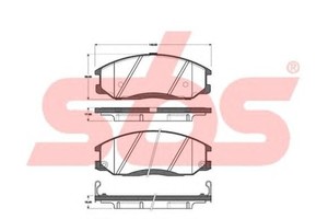 Фото Гальмівні колодки SBS 1501223420
