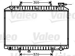 Фото Радіатор, охолодження двигуна Valeo 734528