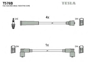 Фото Комплект дротів запалювання TESLA T576B