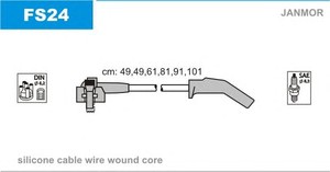 Фото Комплект дротів запалювання JANMOR FS24