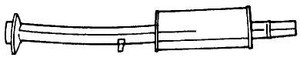 Фото Предглушитель выхлопных газов SIGAM 50310