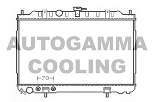 Фото Радіатор, охолодження двигуна AUTOGAMMA 103348