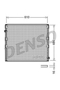 Фото Конденсатор, кондиціонер Denso/Ketner DCN50020