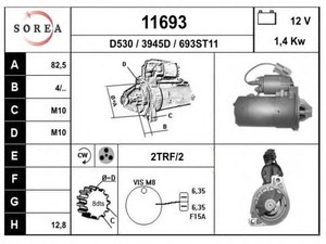 Фото Стартер EAI 11693