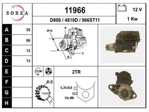 Фото Стартер EAI 11966