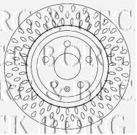 Фото Гальмівний диск BORG & BECK BBD4626