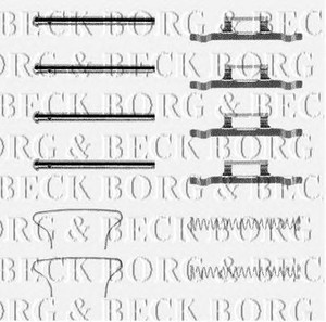 Фото Автозапчасть BORG & BECK BBK1104