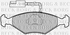 Фото Автозапчасть BORG & BECK BBP1147