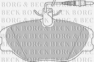 Фото Автозапчасть BORG & BECK BBP1438