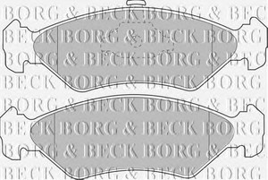 Фото Автозапчасть BORG & BECK BBP1510