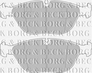 Фото Автозапчасть BORG & BECK BBP1578