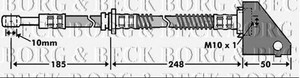 Фото Автозапчасть BORG & BECK BBH7462