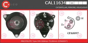 Фото Генератор CASCO CAL11634GS