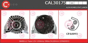 Фото Генератор CASCO CAL30175GS