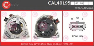 Фото Генератор CASCO CAL40195