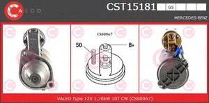 Фото Стартер CASCO CST15181