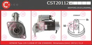 Фото Стартер CASCO CST20112