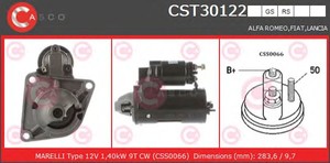 Фото Стартер CASCO CST30122