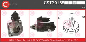 Фото Стартер CASCO CST30168