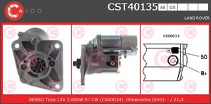 Фото Стартер CASCO CST40135AS