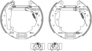 Фото Комплект гальмівних колодок Behr Hella Service 8DB 355 003-851