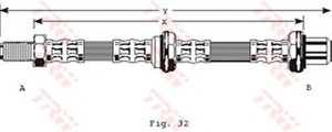 Фото Гальмівний шланг TRW PHB168