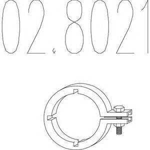 Фото Соединительные элементы, система выпуска MTS 02.8021