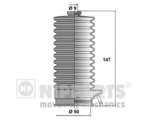 Фото Комплект пильовика, приводний вал Nipparts J2851005