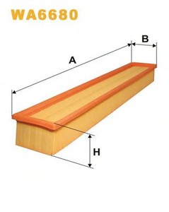 Фото Фільтр повітряний Wix Filters WA6680