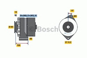 Фото Генератор Bosch 0 120 489 377