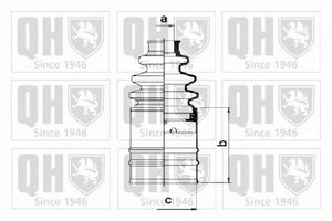 Фото Комплект пильовика, привідний вал QUINTON HAZELL QJB2674