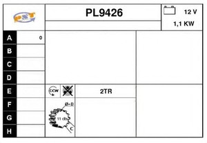 Фото Стартер SNRA PL9426